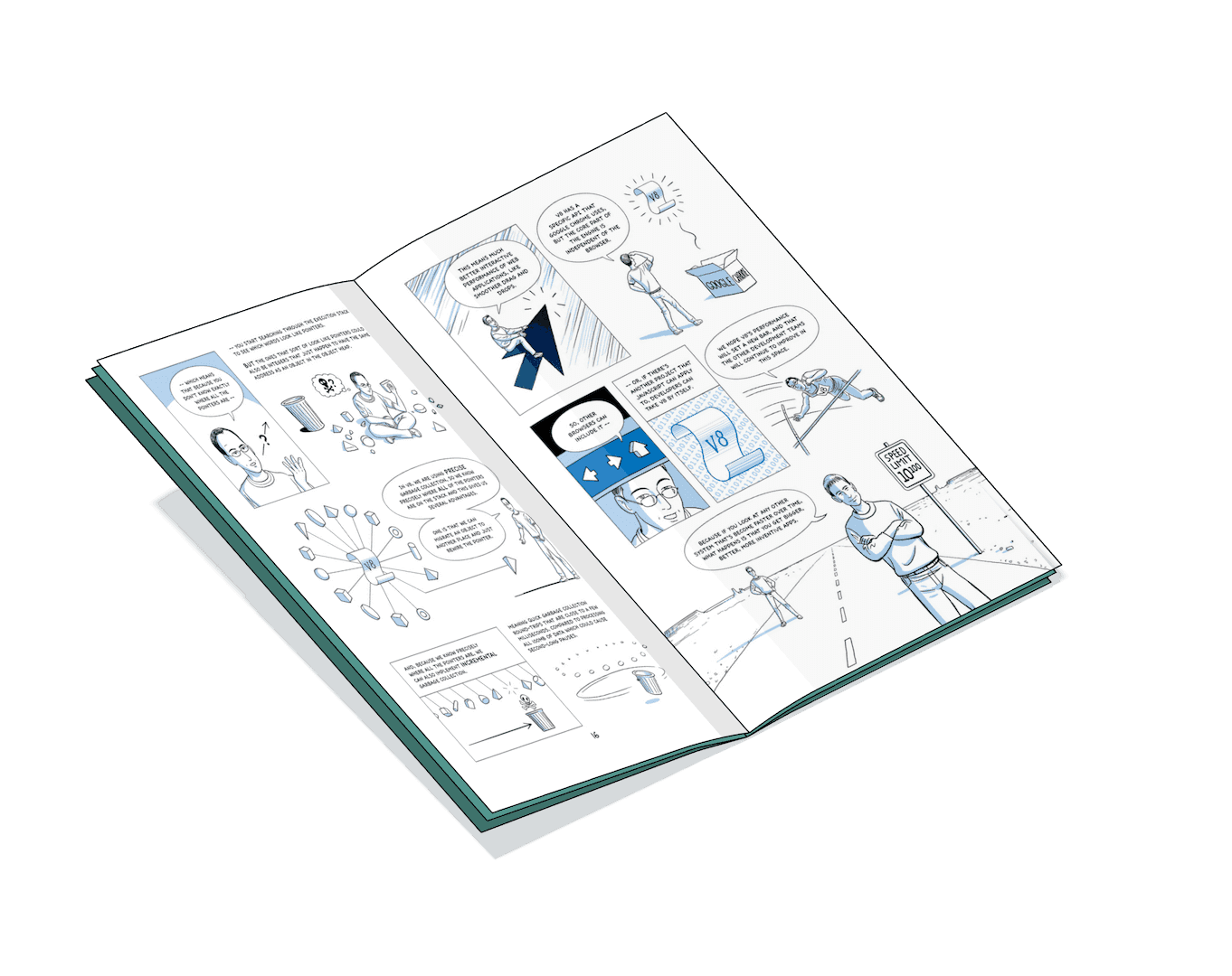 Comic Strip - Words by the Google Chrome team, comics adaptation by Scott McCloud
